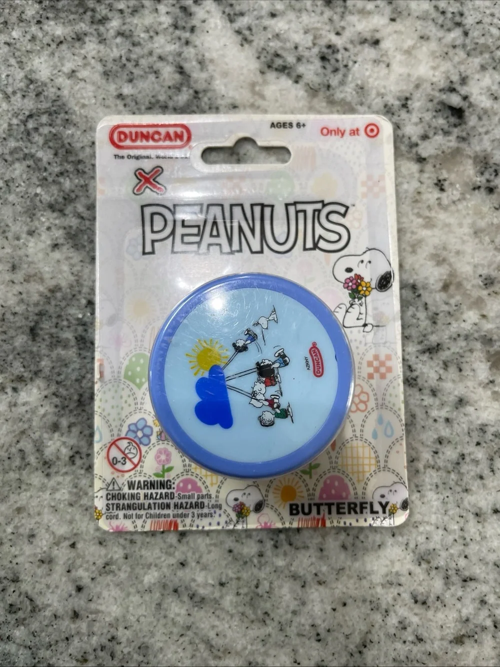 Peanuts Blue and Light Blue Duncan Butterfly Yo-Yo